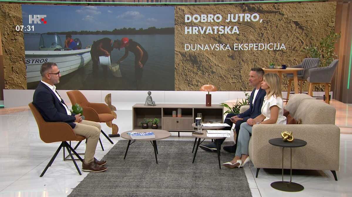 Guest Appearance on the Show “Good Morning, Croatia”